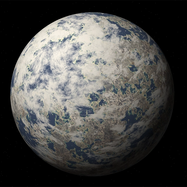 TRAPPIST-1 e - Artist Concept (NASA)
