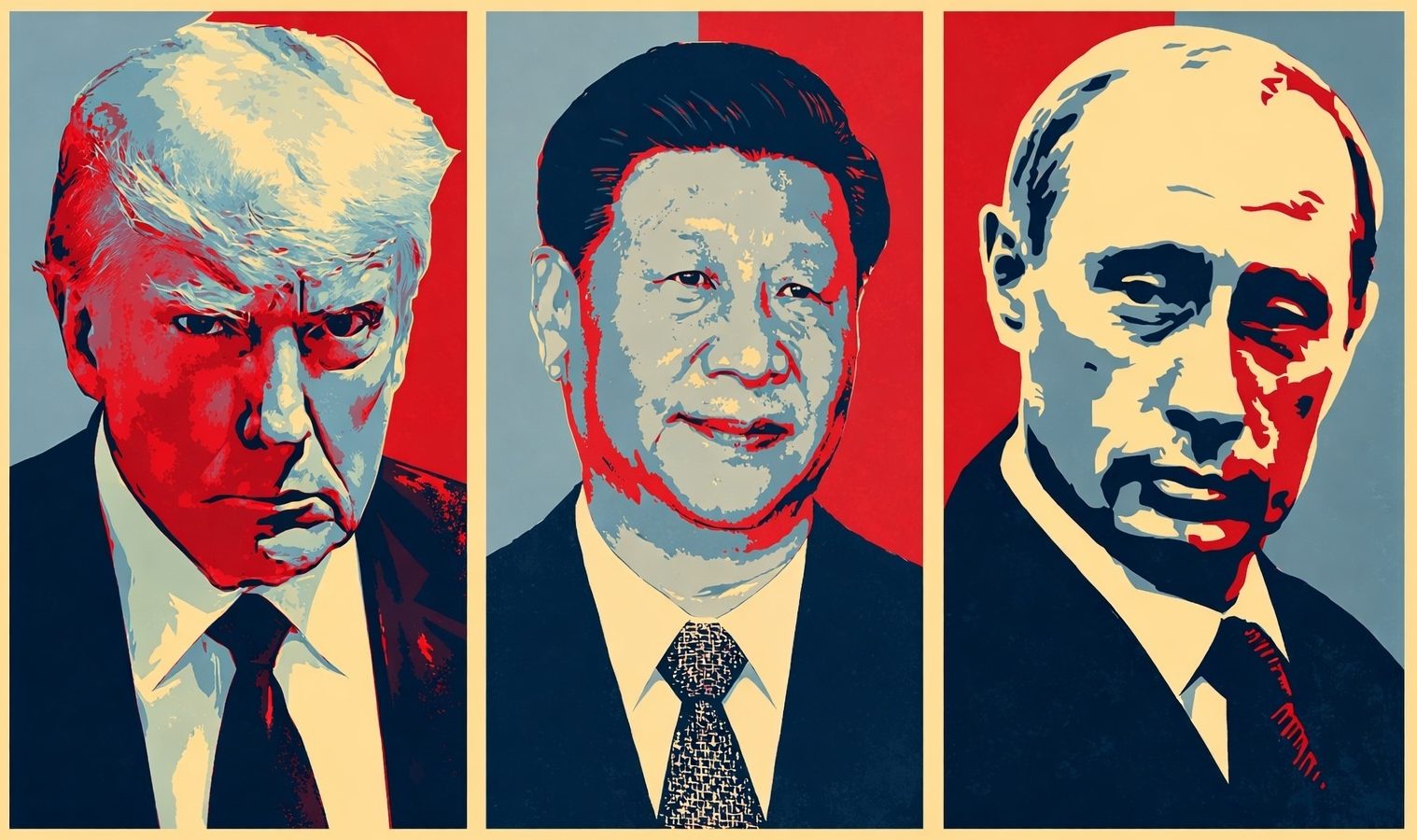 Trump Xi Jinping Putin